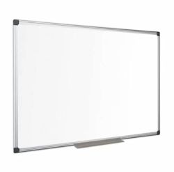Бяла дъска с алуминиева рамка Bi-office 90х120 cm немагнитна