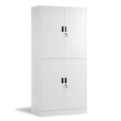Метален шкаф Carmen CR-1246 KZ - 900x450x1850mm, сив