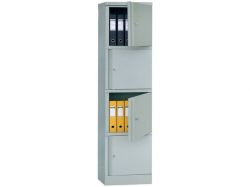 Метален шкаф за архив АМ 1845/4 - 183x47,2x45,8см