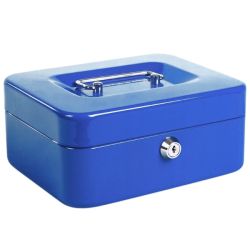 Метална каса - Yanda, 20x16x9см