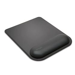 Подложка за мишка с гелова опора за китка Kensington ErgoSoft - черен