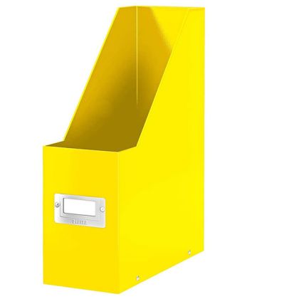 Вертикална поставка картон Leitz Wow Colours Жълт