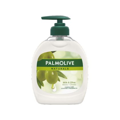 Течен сапун с помпа Palmolive Naturals Milk & Olive - с мляко и екстракт от маслини, 300ml