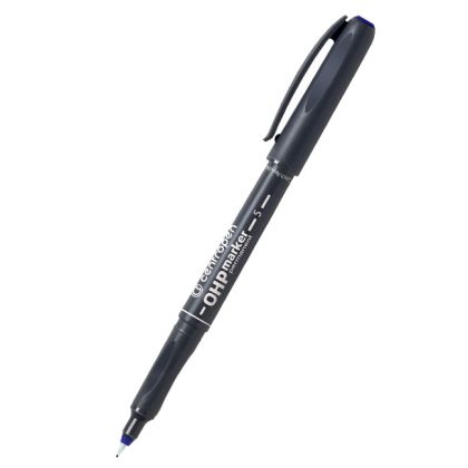 Перманентен тънкописец Centropen OHP 2634 S - син, зелен, червен, черен