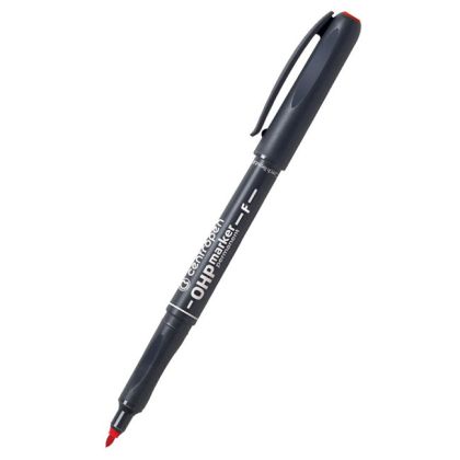 Перманентен тънкописец Centropen OHP F - син, зелен, червен, черен