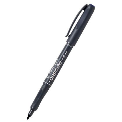 Перманентен тънкописец Centropen OHP F - син, зелен, червен, черен