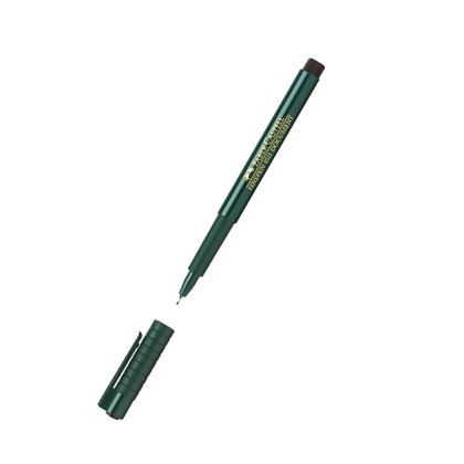 Тънкописец Faber-Castell 1511 Fineliner 0.4мм - син, зелен, червен, черен