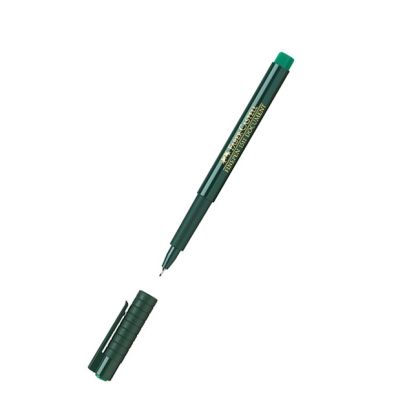 Тънкописец Faber-Castell 1511 Fineliner 0.4мм - син, зелен, червен, черен