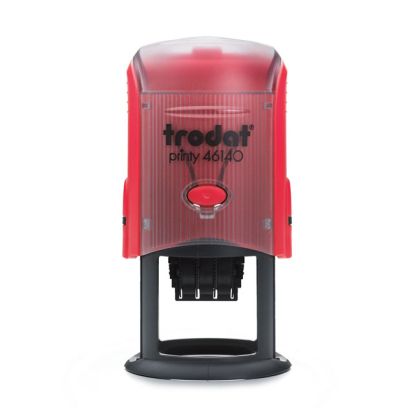 Кръгъл печат с датник Trodat printy 46140 - Ф40