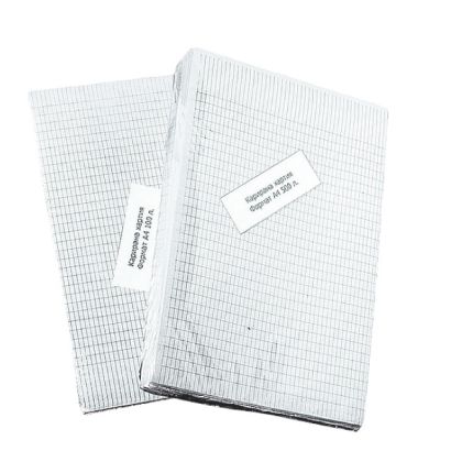 Карирана хартия А4 250 листа в опаковка, офсет