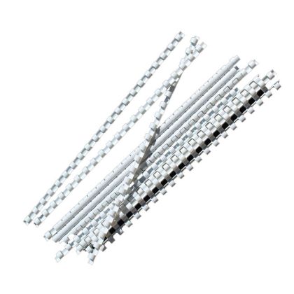 Пластмасови гребени  за подвързване - 6мм до 25 листа, 100бр. 