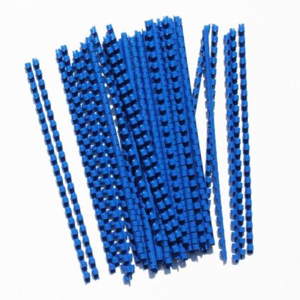 Пластмасови гребени  за подвързване - 6мм до 25 листа, 100бр. 