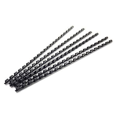 Пластмасови гребени  за подвързване - 6мм до 25 листа, 100бр. 