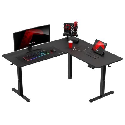 Електрическо бюро Hero 9.5 с регулируема височина, 160см, черен