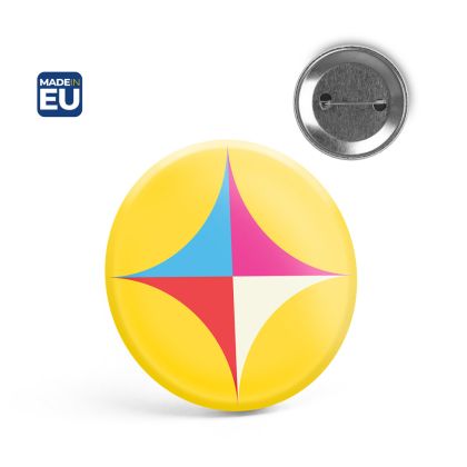 Button PIN 9. Значка с игла