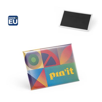 Button PIN 15. Магнитна правоъгълна значка