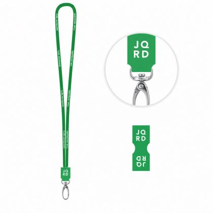 Отпечатана мостра на Lanyard TUBE JACQUARD Long (Ø 7 мм)