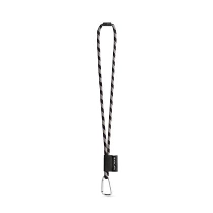 SET Lanyard TUBE Long (Ø 7 мм) с D-образен карабинер 55 мм и предпазна закопчалка Ø 7 мм