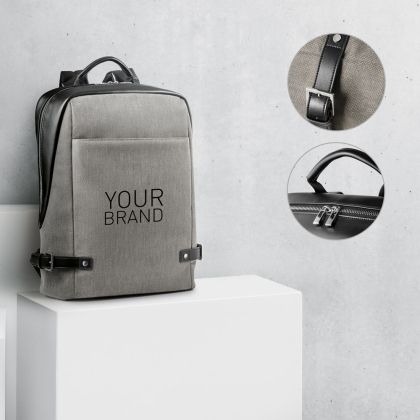 DIVERGENT BACKPACK II. Раница за лаптоп до 15.6'' от плат и полиуретан
