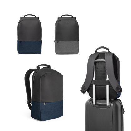 GENOA BPACK. Раница с защита срещу кражба, изработена от рециклиран полиестер 600D с висока плътност