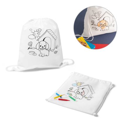 DRAWS. Детска чанта за оцветяване (80 g/m²)