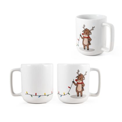 REINDEER. Чаша с коледен печат 330 мл