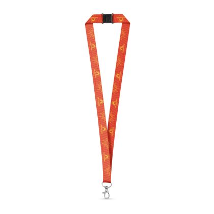 BRISTOL. SET Lanyard SUBLIMATION Long II (20 мм) с 20 мм карабинер за спусък и предпазна закопчалка