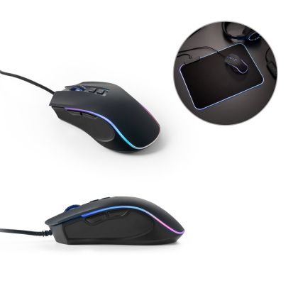 THORNE MOUSE RGB. Геймърска мишка с 1.5-метров кабел и ABS RGB LED светлини