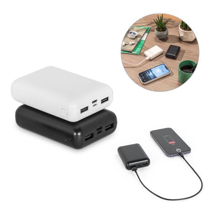 LEAKEY 10. Захранваща батерия 10'000 mAh от рециклиран ABS (100% rABS)