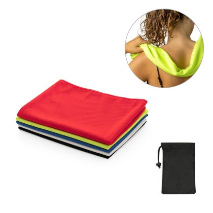 BERNAL. Фитнес охлаждаща кърпа от recycled polyester (100% rPET)