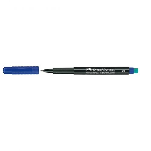 Перманентен тънкописец Faber-Castell 1523 OHP S Син