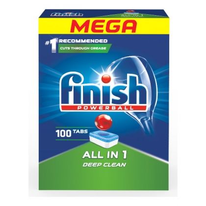 Таблетки за съдомиялна Finish 100 бр.