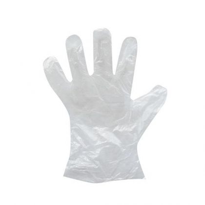 Ръкавици за еднократна употреба HDPE 100 бр