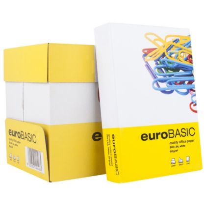 Копирна хартия еuroВasic  A4 500 л. 80 g/m2