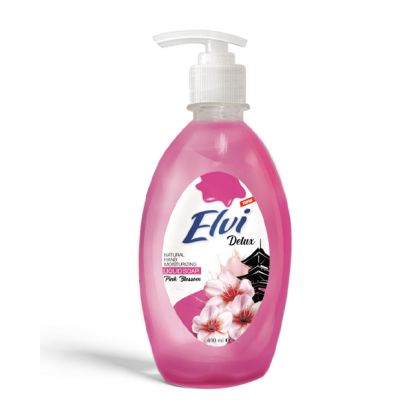 Течен сапун помпа Elvi Pink Blossom 400 ml Розов