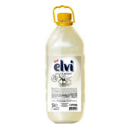 Течен сапун пълнител Elvi Gentle Passion 5 l Бял