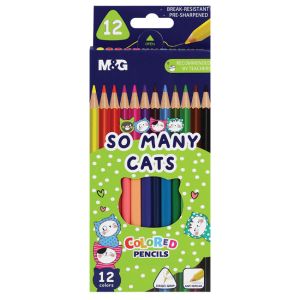 Цветни моливи M&G So Many Cats 12 цвята