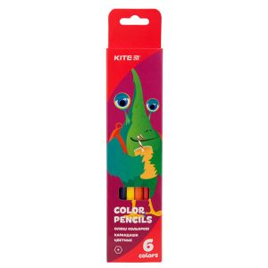 Цветни моливи Kite Jolliers 6 цвята