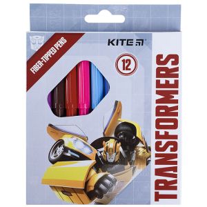 Флумастери Kite Transformers 12 цвята 