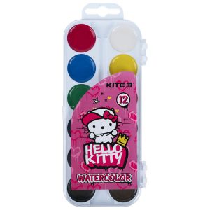 Водни бои Kite Hello Kitty 21 медени 12 цвята