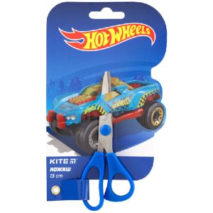 Детскa ножица Kite Hot Wheels 13 cm с пластмасова дръжка