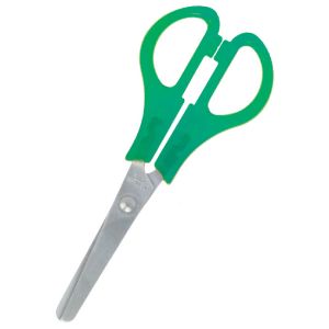 Детска ножица Fiorello Neon 13 cm пластмасови дръжки, микс