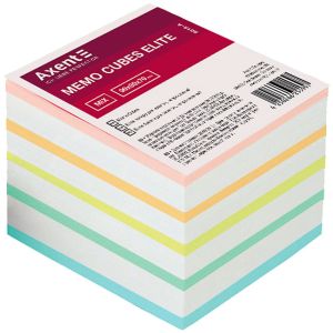 Цветни листчета без поставка Axent Elite Mix - 90x90mm