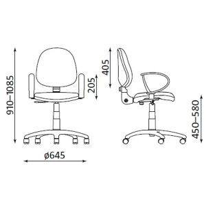 РАБОТЕН  СТОЛ Saturn Ergo GTP6