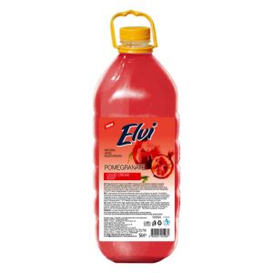 Течен сапун пълнител Elvi Pomegranate - 5l, червен