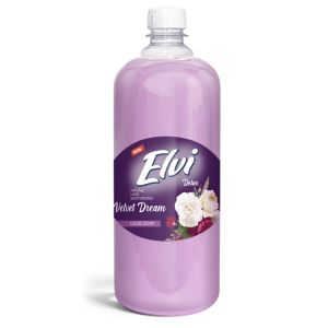 Течен сапун пълнител Elvi Velvet Dream - 1l, лилав