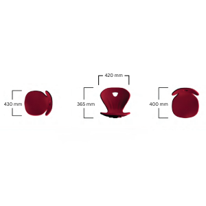 Ученически стол Kori Swivel Chrome