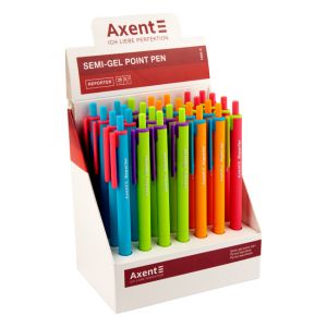 Автоматична химикалка Axent Reporter Color - син