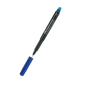 Перманентен тънкописец Faber-Castell 1513 OHP F - син, зелен, червен, черен