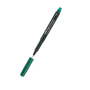 Перманентен тънкописец Faber-Castell 1513 OHP F - син, зелен, червен, черен